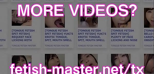 trendsJapanese Asian Tongue Spit Face Nose Licking Sucking Kissing Handjob Fetish - More at fetish-master.net